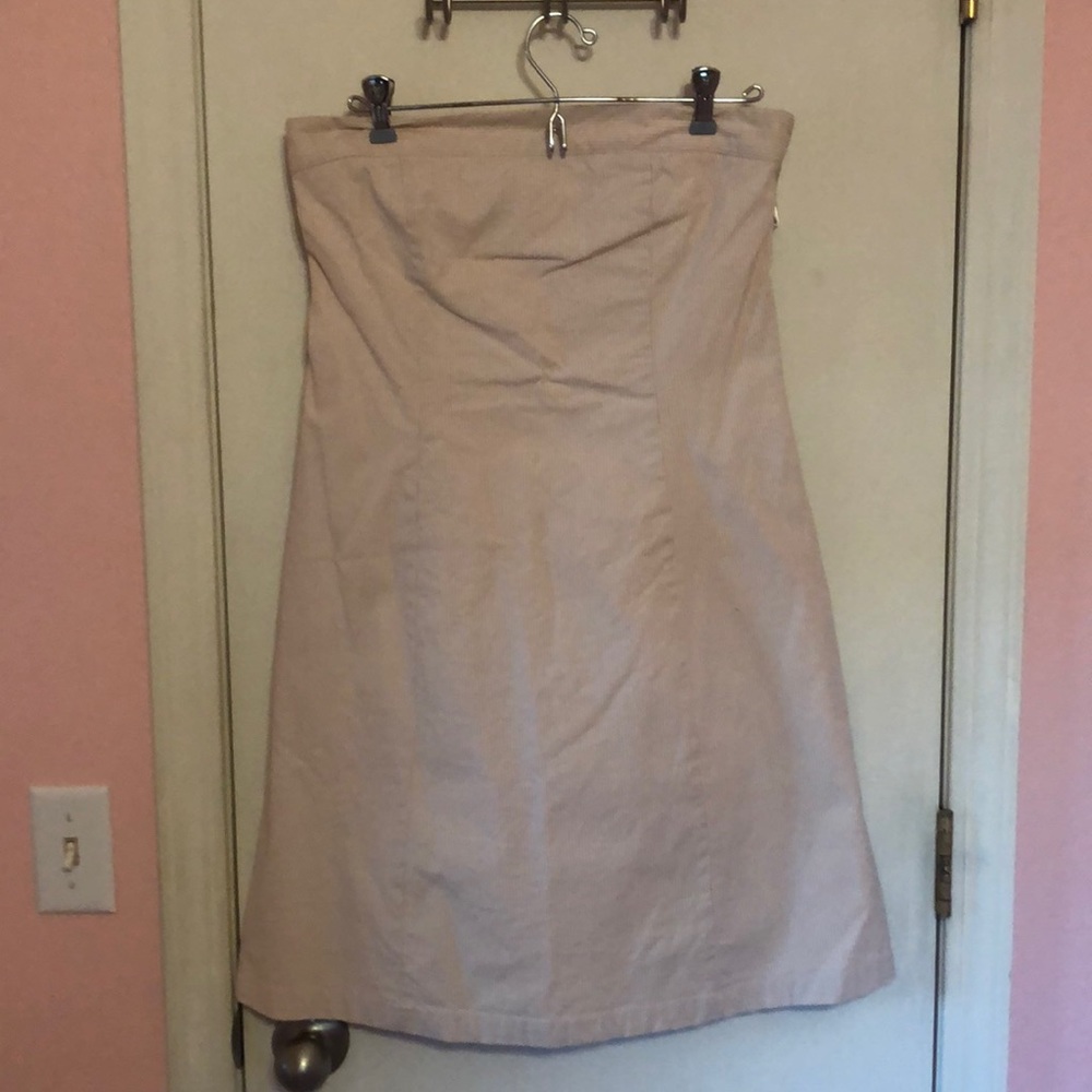 Pink/White Seersucker Dress, Old Navy